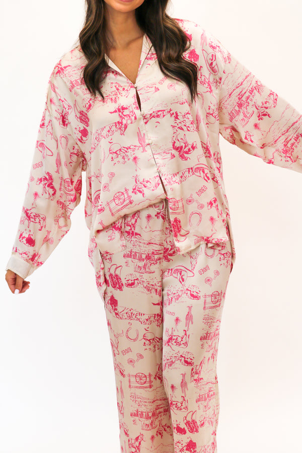 Dreamy Days Pajama Set, Tea Combo