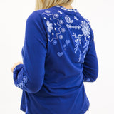 Bishop Sleeve Henley Tee, Laura