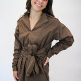 Mich Dress, Shadow Poplin