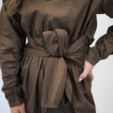 Mich Dress, Shadow Poplin