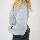 Rewrite Your Story Cardigan, Heather Grey