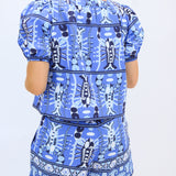 Arlene Top, Seaside Catch Sapphire