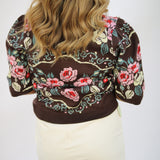 Afternoon Tea Garden Sweater, Brown