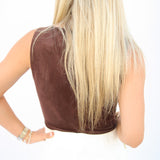 Ornellia Bodysuit, Dark Espresso