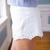 Easy Breezy Mini Skirt, White
