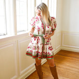 As It Happens Mini Dress, Ecru