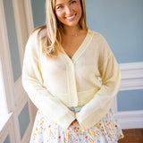 Lawrence Cardigan, Light Lemon