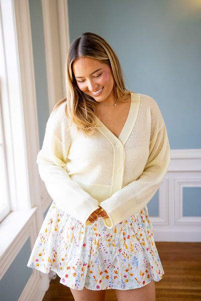 Lawrence Cardigan, Light Lemon