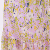 Primrose Floral Strappy Back Maxi Dress, Lavender Multi Floral