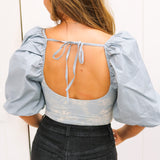 Prairie Rose Bodysuit, Sage Combo