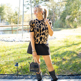 Crewneck Knit, Lady Leopard