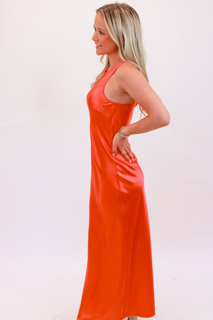 Diane Dress, Sugar Coral