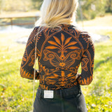 Cornely Ainika Ruched Waist Jersey Blouse, Black