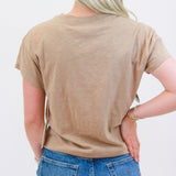 Modern Slub Tee, Iced Coffee