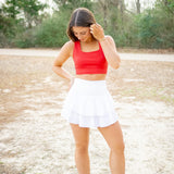 Win Win Sports Bra, Grapefruit