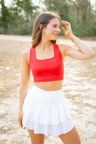 Win Win Sports Bra, Grapefruit