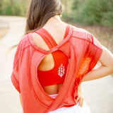 My Time Tee, Grapefruit