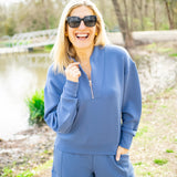 Davidson Sweat, Bijou Blue