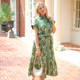 Live Out Loud Midi Dress, Olive
