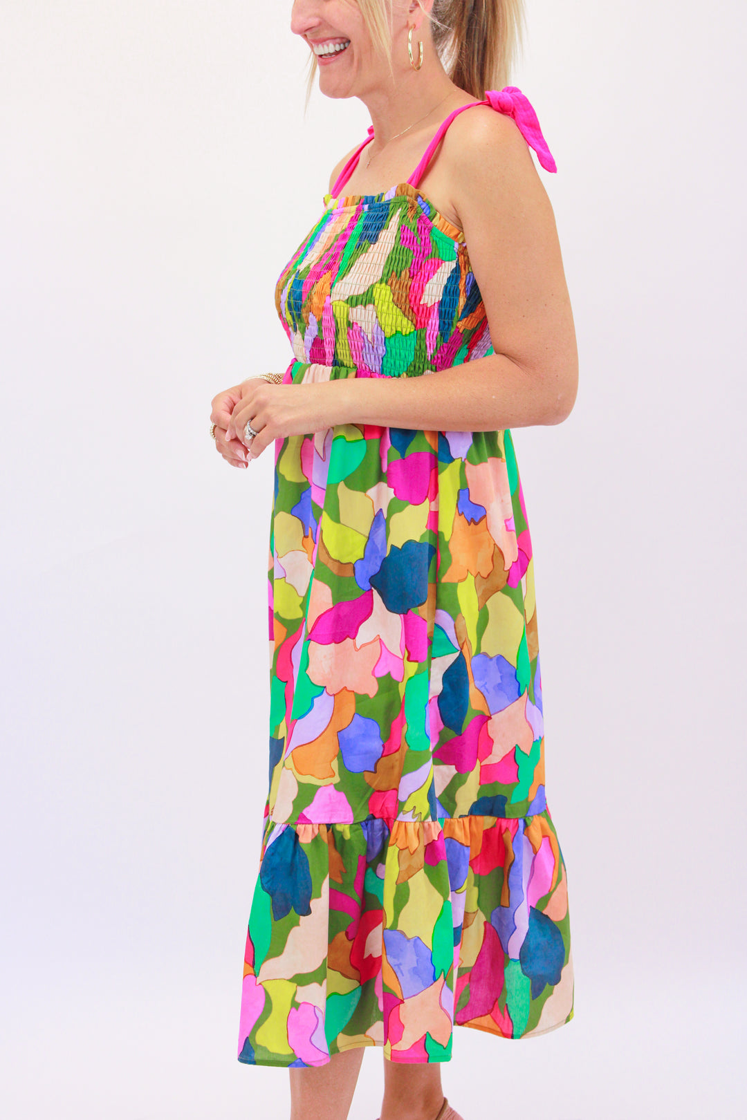 Favorite Day Midi Dress, Multi