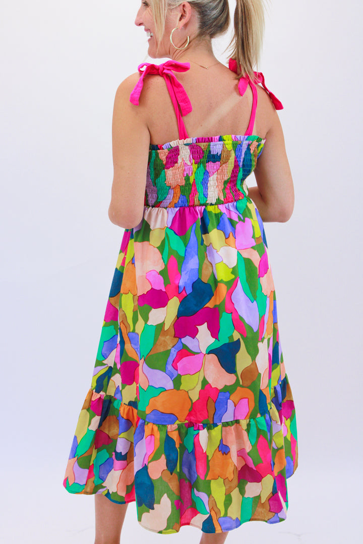 Favorite Day Midi Dress, Multi