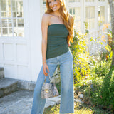 Midnight Martini Top, Olive