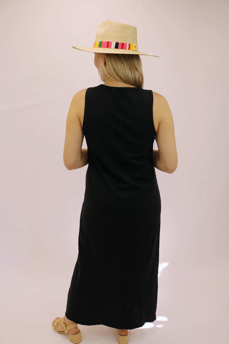 Mystic Midi Dress, Black