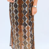 Nola Dress, Bronze