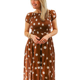 Ultra Violet Maxi Dress, Oak Combo