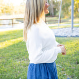 Asima Sweater, Cream