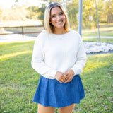 Asima Sweater, Cream