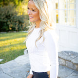 Protagonist Long Sleeve, Ivory