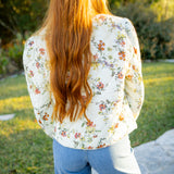 Keepsake Quilt Coat, Ecru