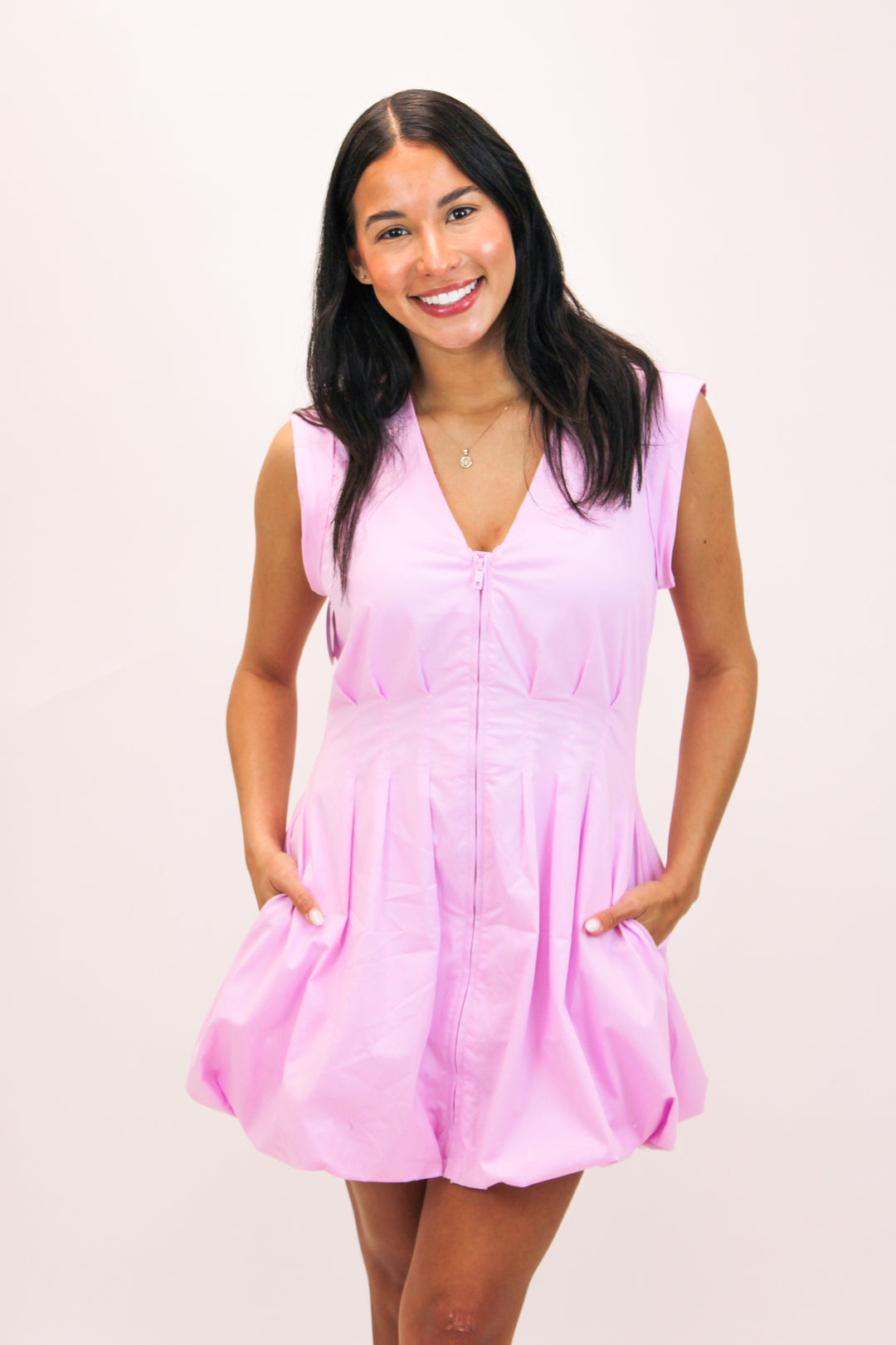 Gale Dress, Pink Lemonade