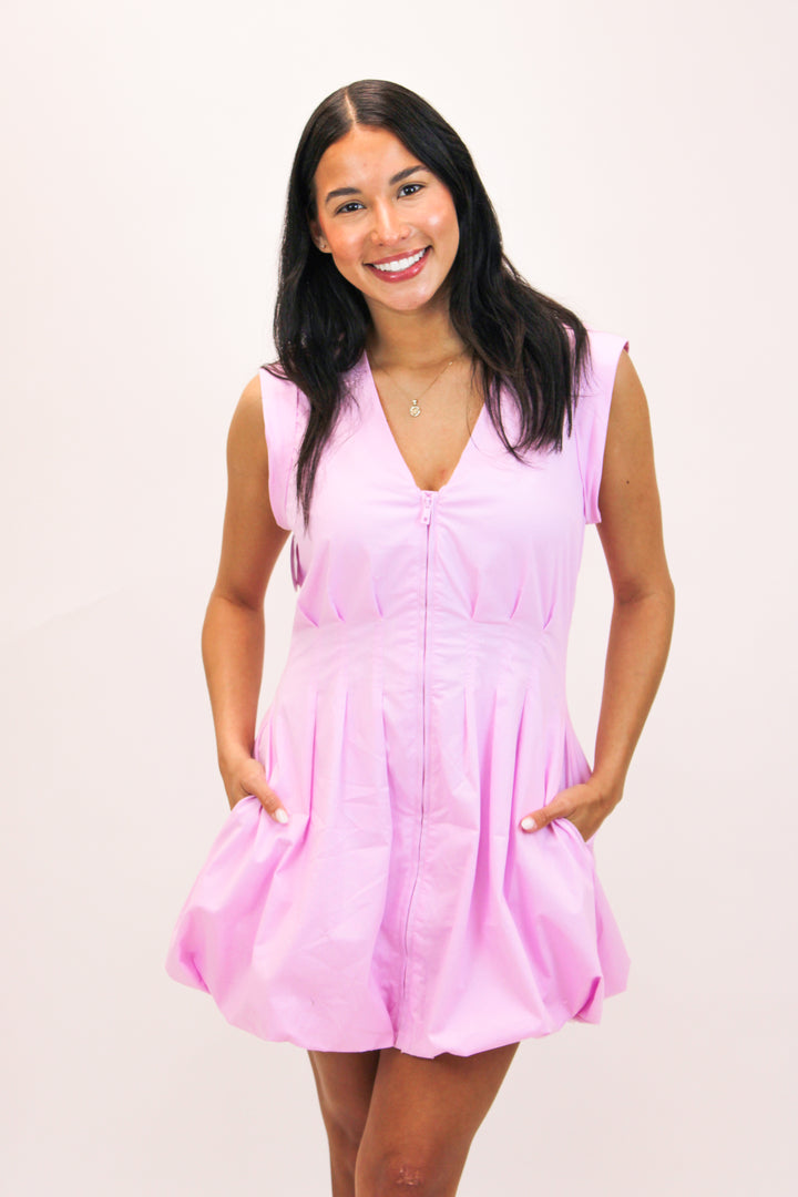 Gale Dress, Pink Lemonade