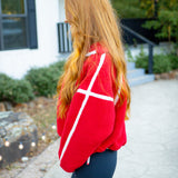 Mountain High Half Zip Fleece, WInterberry Combo