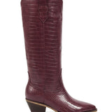 LeAnn Boots, Dark Cherry