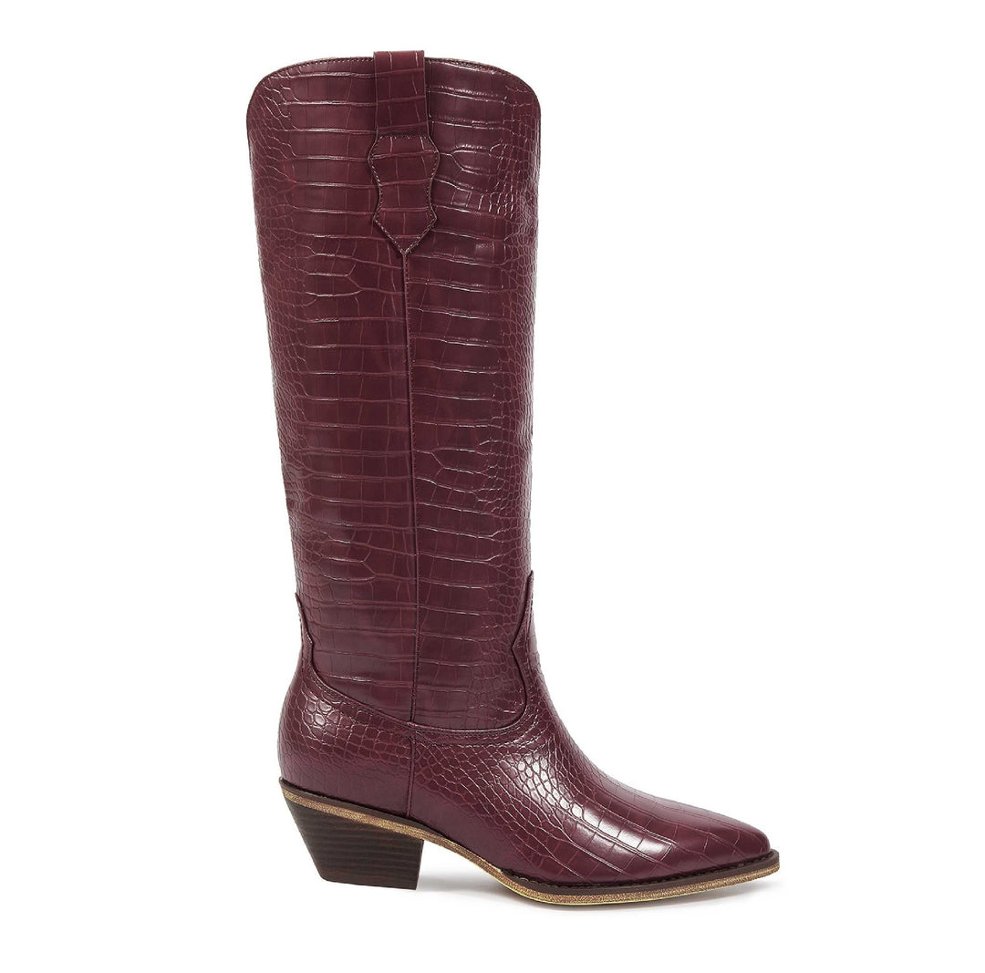 LeAnn Boots, Dark Cherry