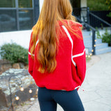 Mountain High Half Zip Fleece, WInterberry Combo