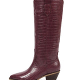 LeAnn Boots, Dark Cherry