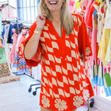 Miami Dress, Red