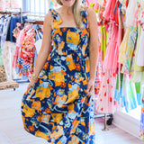 Mediterranean Escape Maxi Dress, Mediterranean Escape