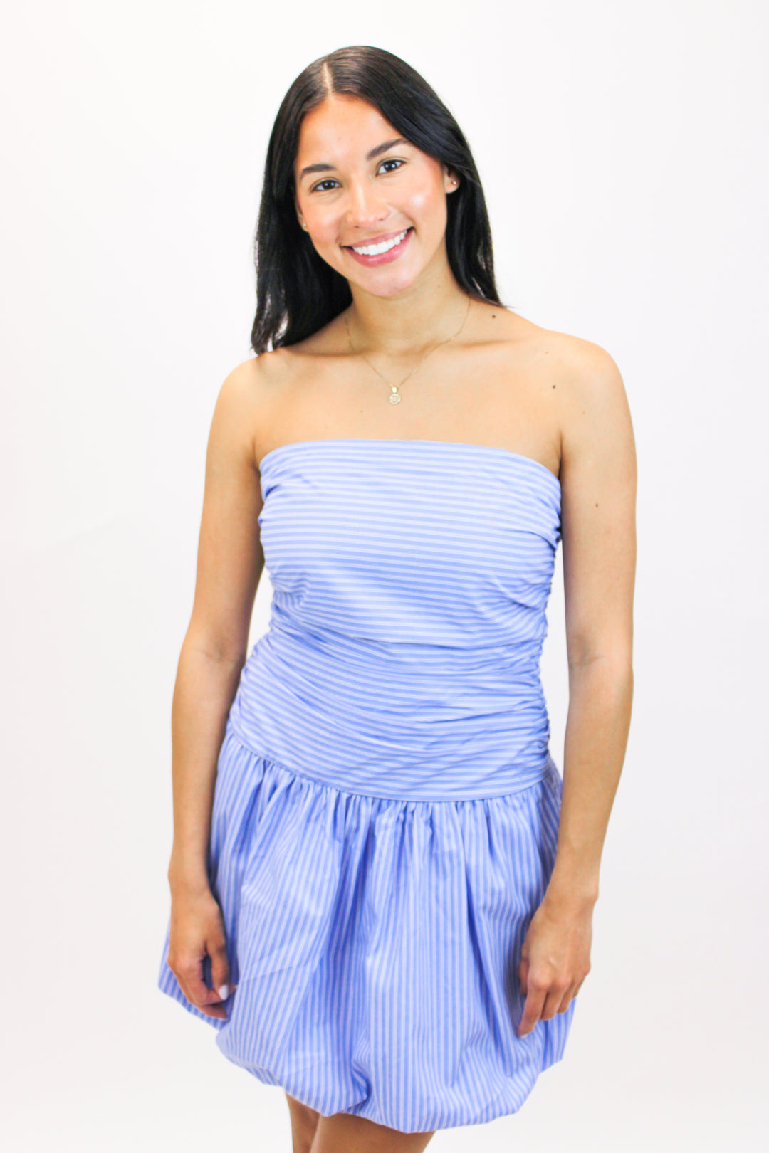 Gigi Dress, Vintage Blue
