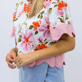 Crushin' Season Top, Cream