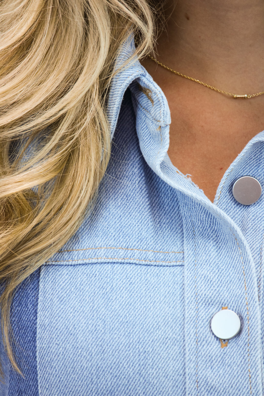 Meet Me at the Field Dress, Denim