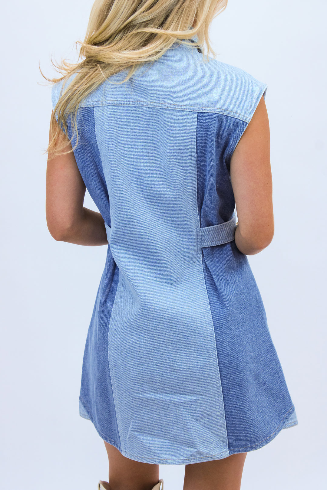 Meet Me at the Field Dress, Denim