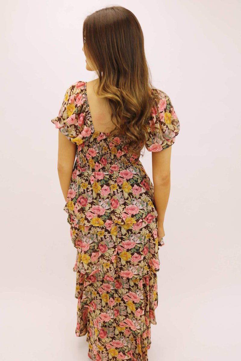 I'd Choose You Floral Maxi Dress