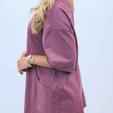 Hot Shot Tee Romper, Burgundy