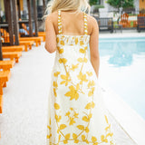Zoey Printed Halter Neck Maxi Dress, Sunluck