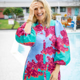 Athena Dress, Cactus Flower